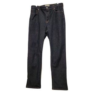 Everlane men's high rise straight jeans indigo 33 regular
